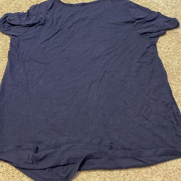 Brand: old navy, Size: L, Color: navy blue with multi color letters - Picture 2 of 2